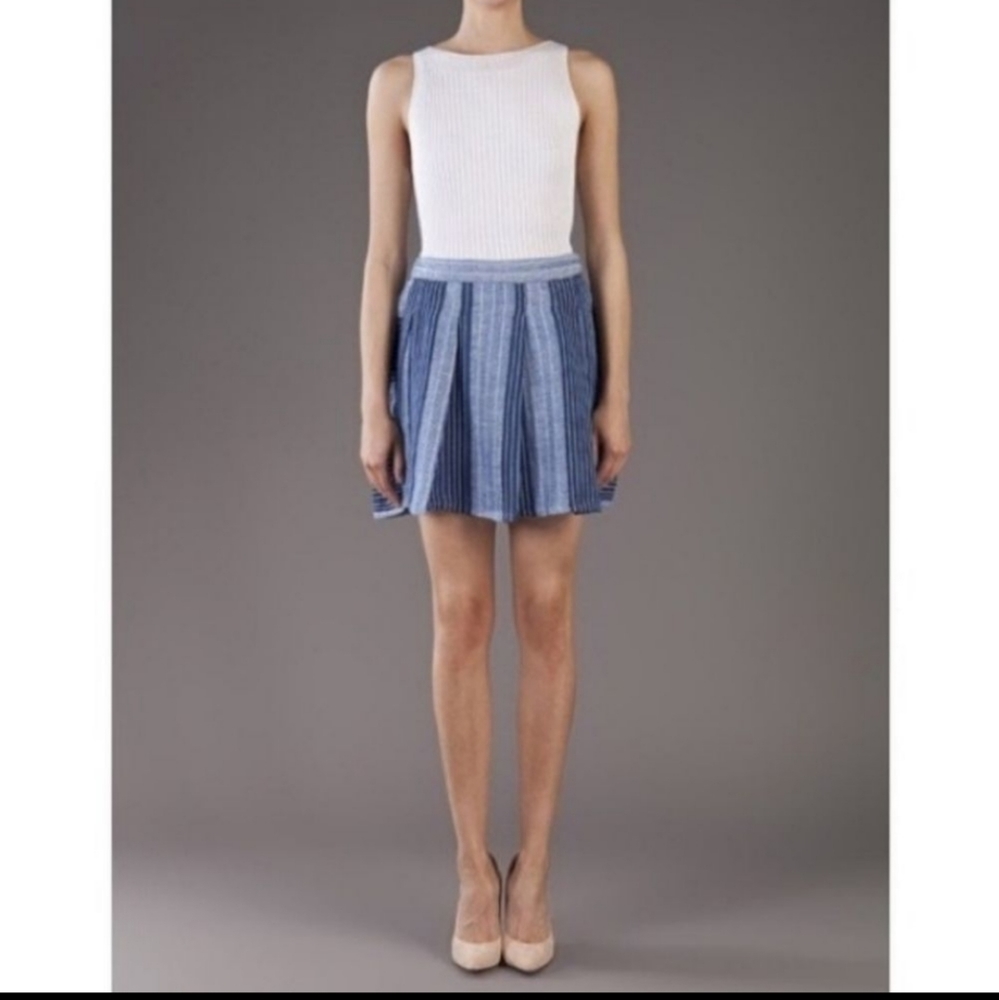Ace & Jig striped skirt sz med